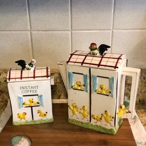 Vintage Ceramic Kitchen Containers